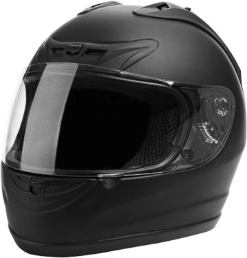 CARTMAN Matte Black Motorcycle Helmets