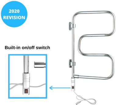 WarmlyYours Heated Towel Racks