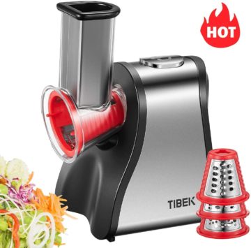 TIBEK Best Electric Cheese Graters 