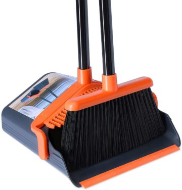 KEDSUM Best Broom and Dustpan Sets