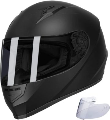 10 Best Matte Black Motorcycle Helmets of 2023 - TopDailyGuide