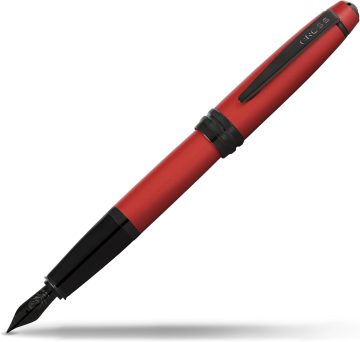 Cross Bailey Matte Red Lacquer Fountain Pen